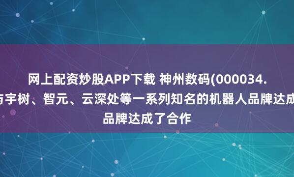 网上配资炒股APP下载 神州数码(000034.SZ)已与宇树、智元、云深处等一系列知名的机器人品牌达成了合作